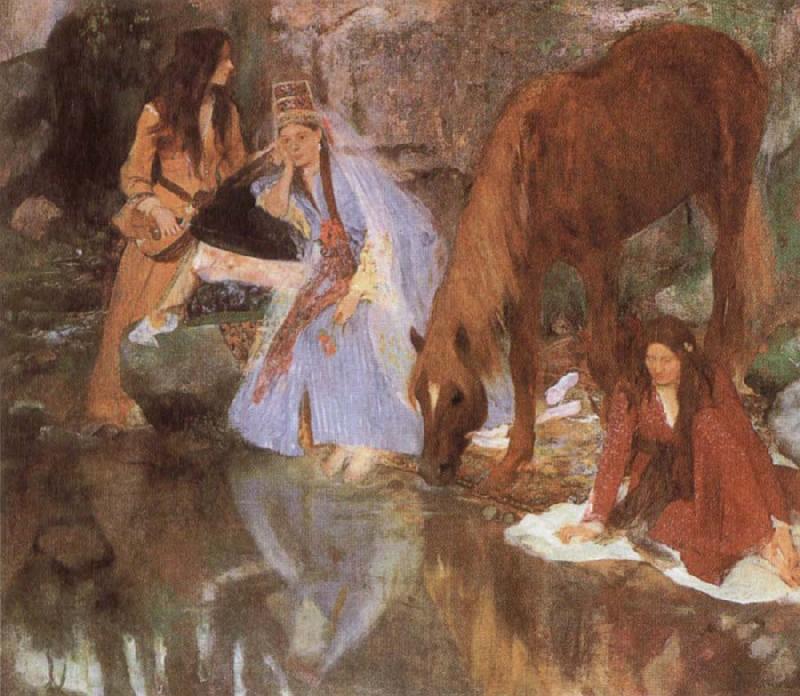 Edgar Degas Mlle Eugenie Fiocre in the Ballet oil painting image